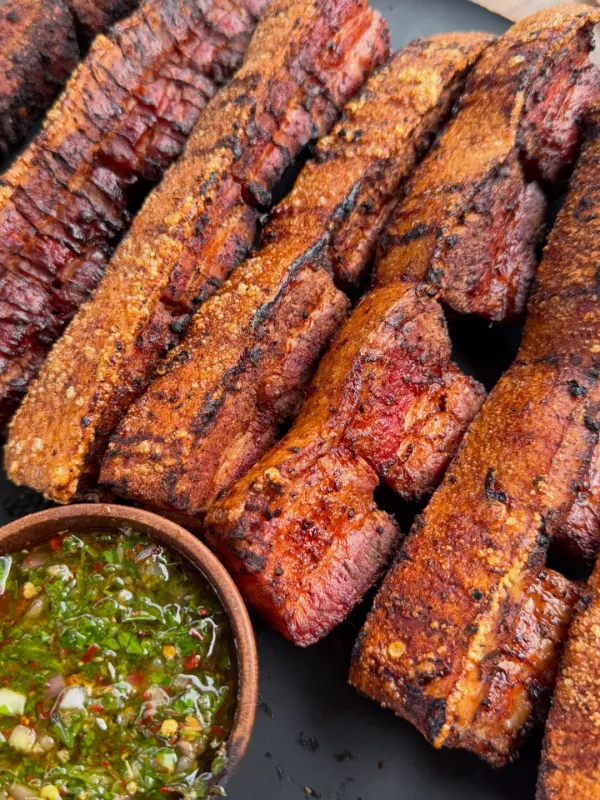 Grilled Steak with Chimichurri