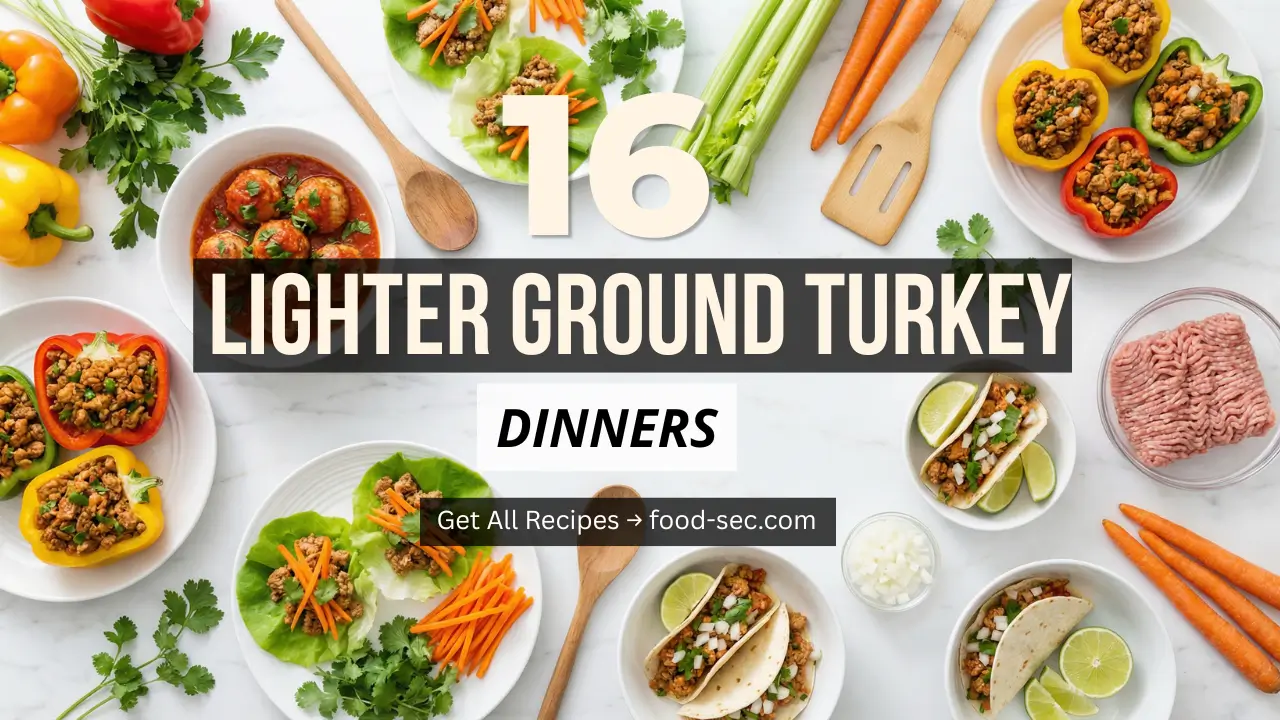 16 Lighter Ground Turkey Dinners the Whole Family Will Request Again