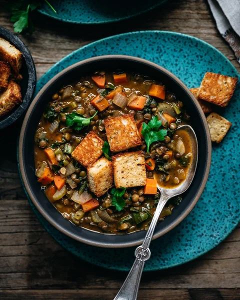 Hearty Lentil Vegetable Stew