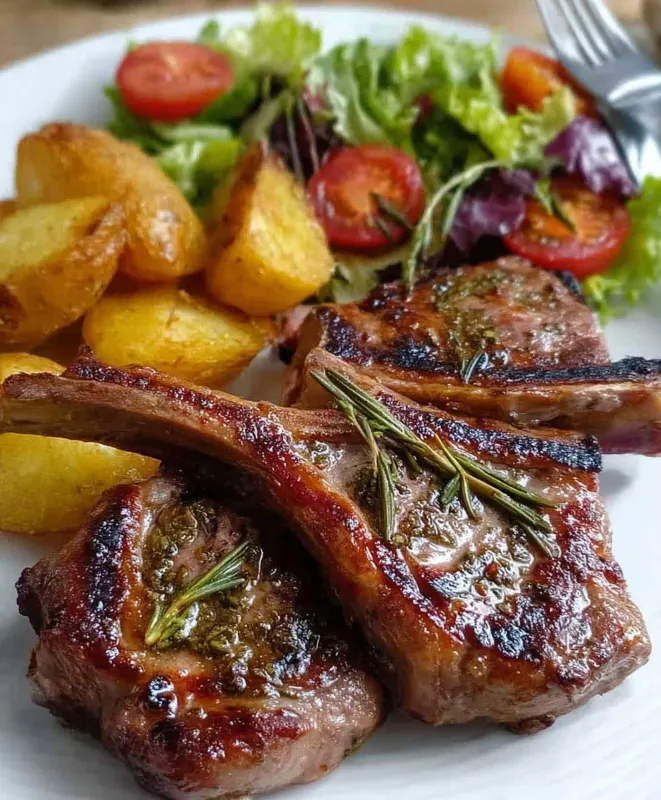 Herb Crusted Lamb Chops