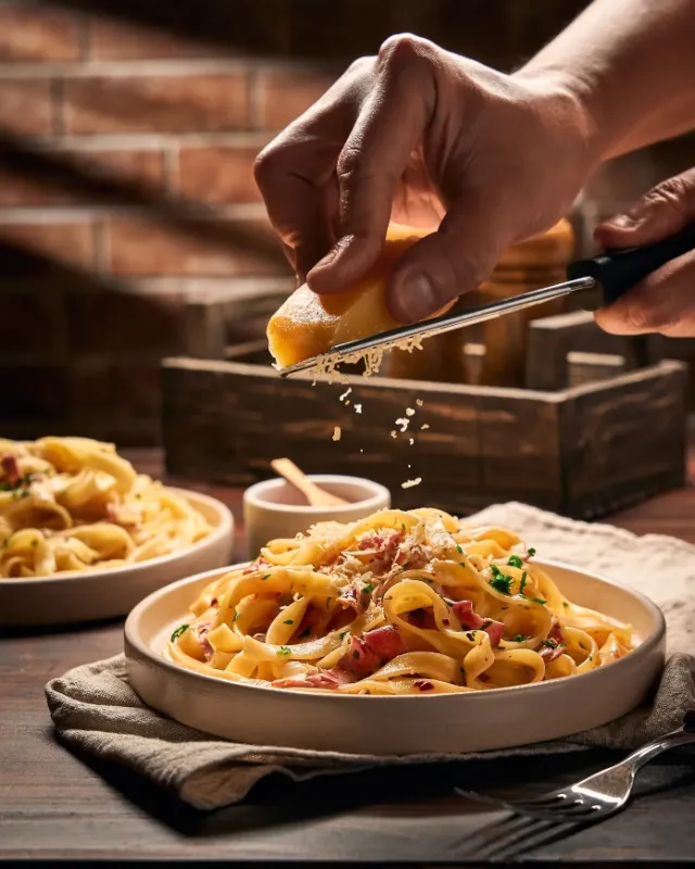 Homemade Fettuccine Alfredo