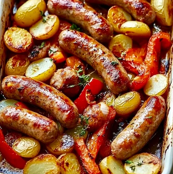 Italian Sausage and Peppers Bowl