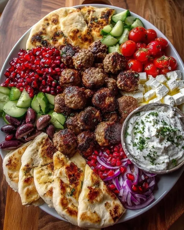 Lamb Kofta with Tzatziki