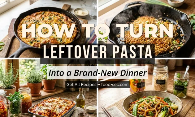 How to Turn Leftover Pasta Into a Brand-New Dinner