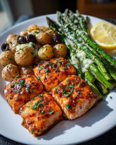 Lemon Herb Salmon Bowl