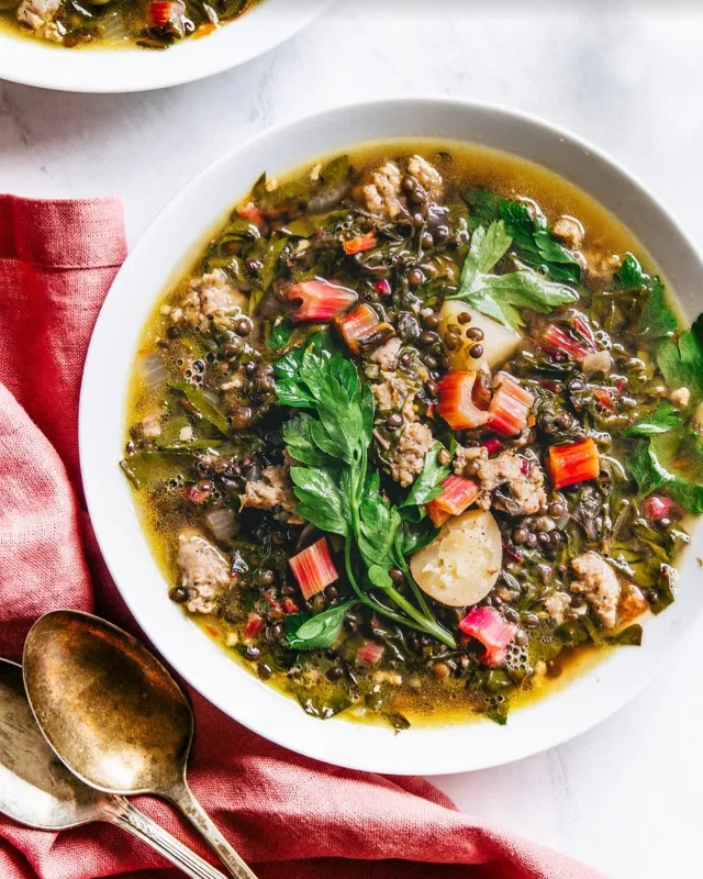 Lentil and Sausage Soup