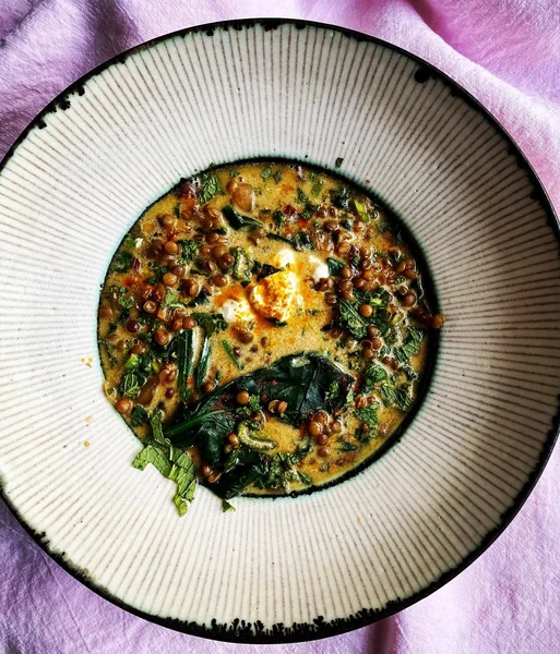 Lentil and Spinach Soup