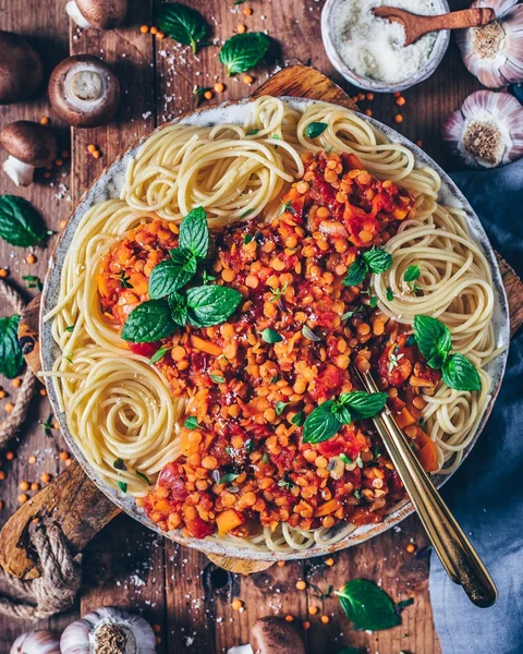 Lentil Bolognese
