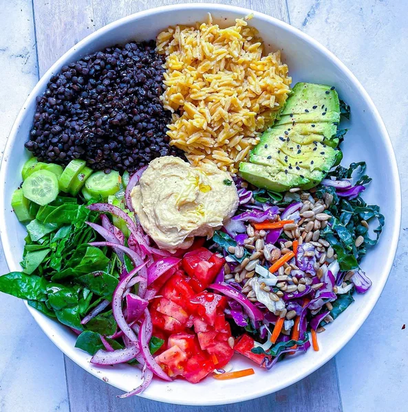 Lentil Buddha Bowl