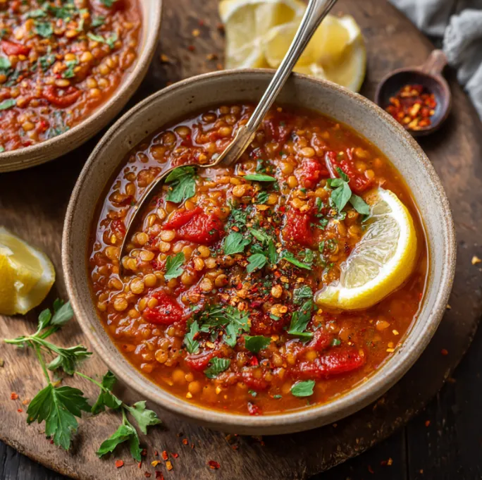 Lentil Soup with Cumin and Lemon