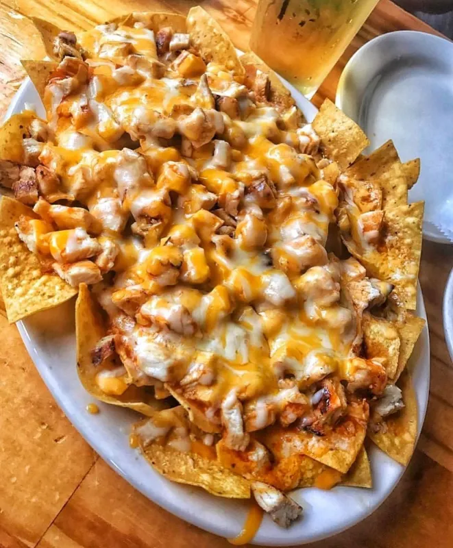 Loaded Chicken Nachos