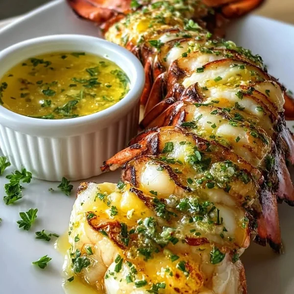 Lobster Tail with Garlic Butter