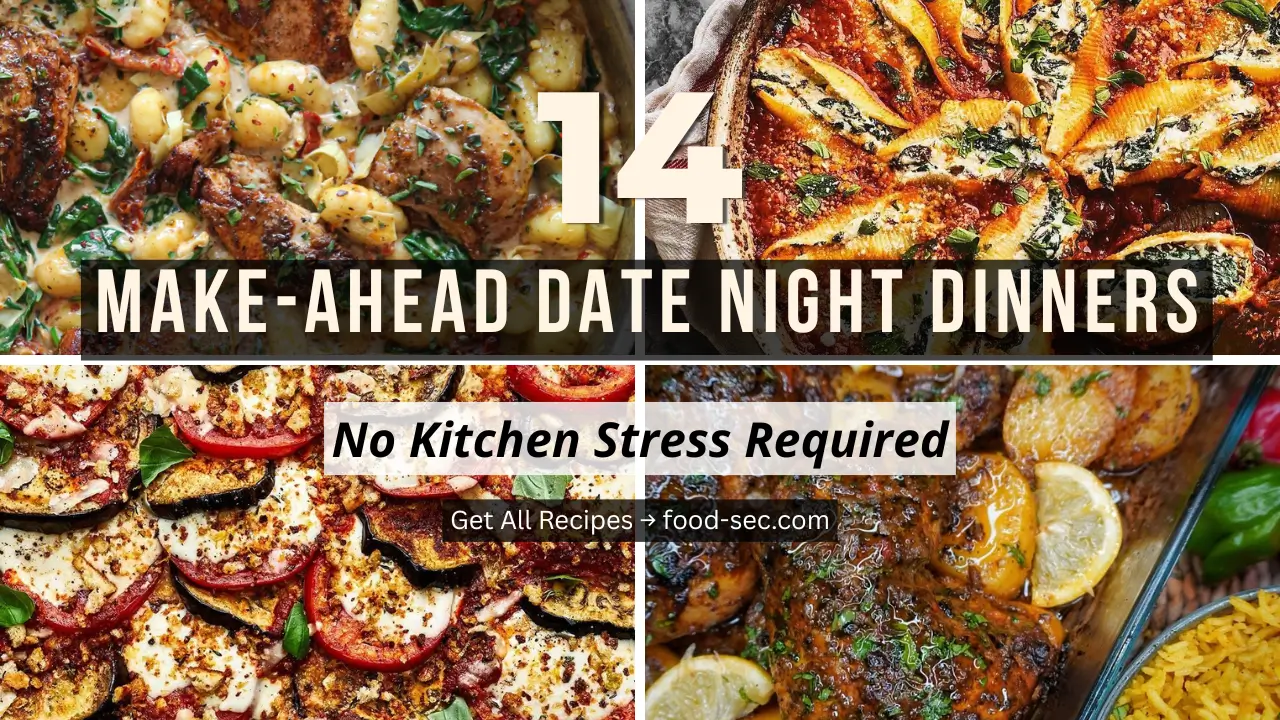 14 Make-Ahead Date Night Dinners So You’re Not Stressed in the Kitchen