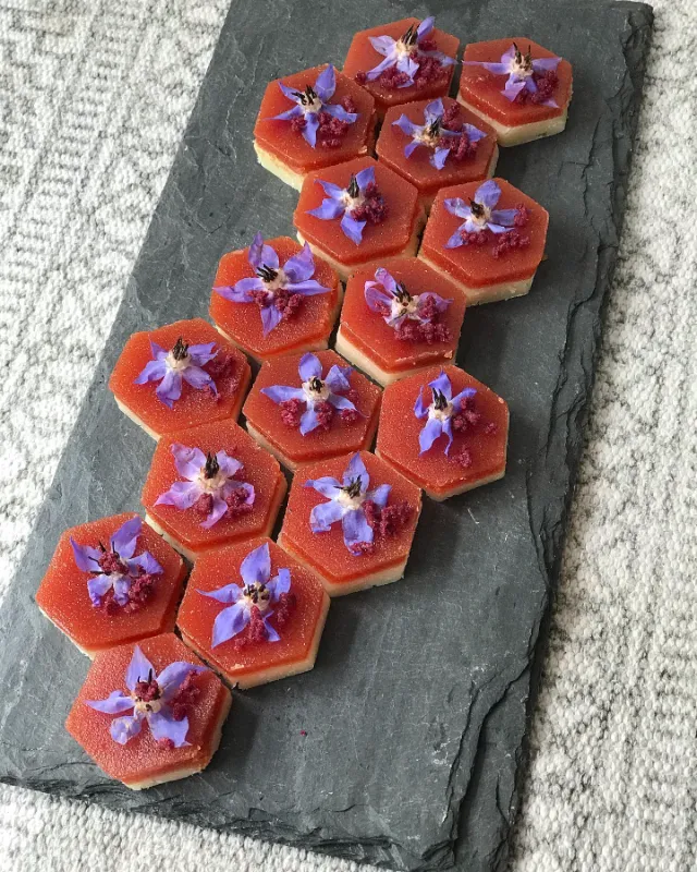 Manchego and Quince Bites