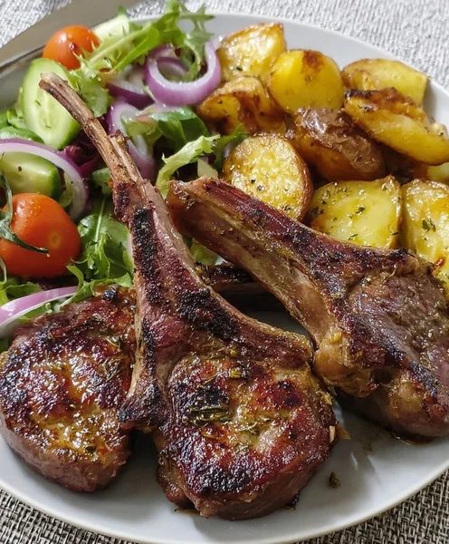 Mediterranean Lamb Chops