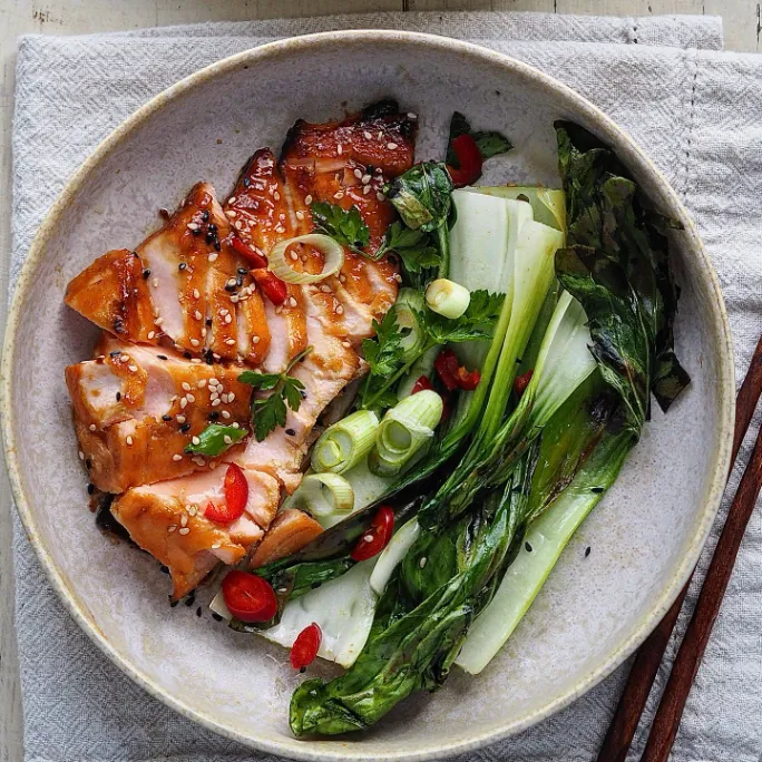 Miso Glazed Salmon