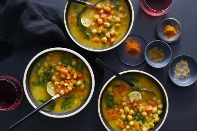 Moroccan Chickpea and Lamb Stew