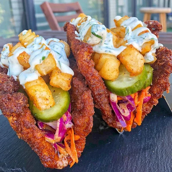 Nashville Hot Chicken Tacos