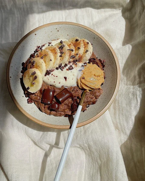Oatmeal Porridge with Ground Turkey and Vegetables