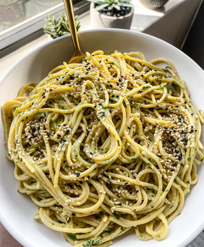 Olive Oil and Herb Pasta