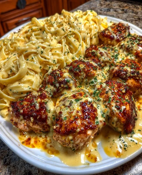One Pot Chicken Alfredo