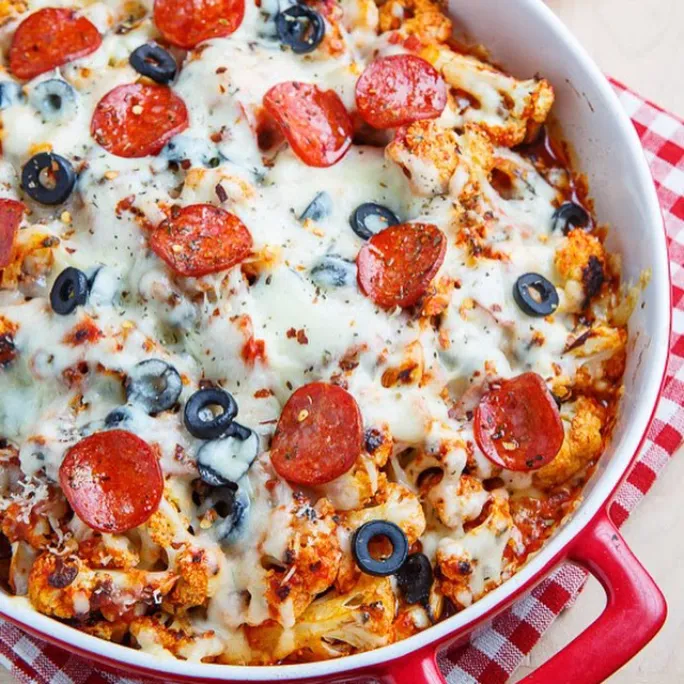 Pepperoni Pizza Casserole