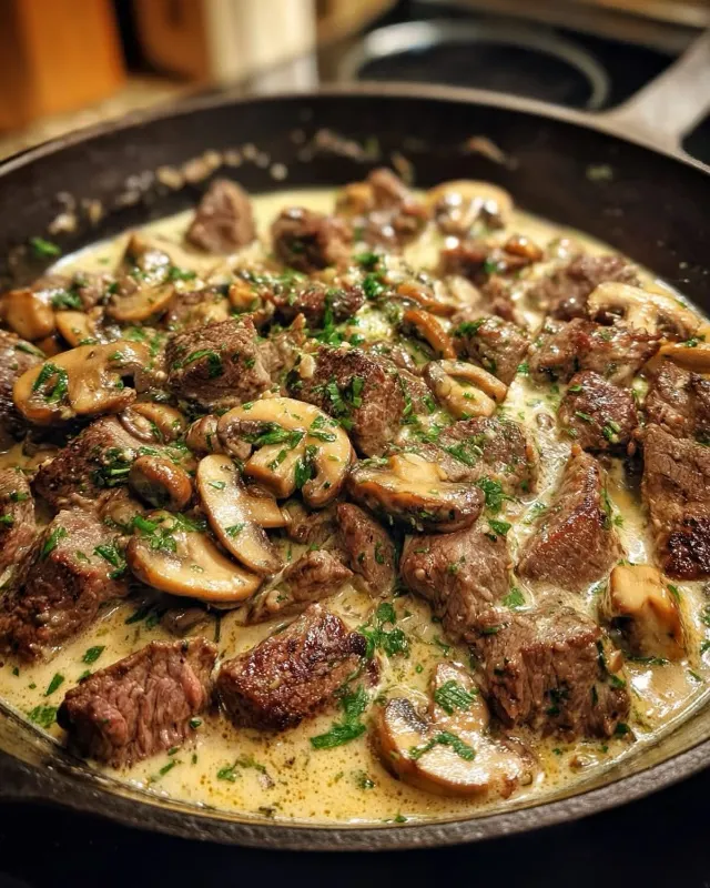 Pork Chops with Mushroom Gravy