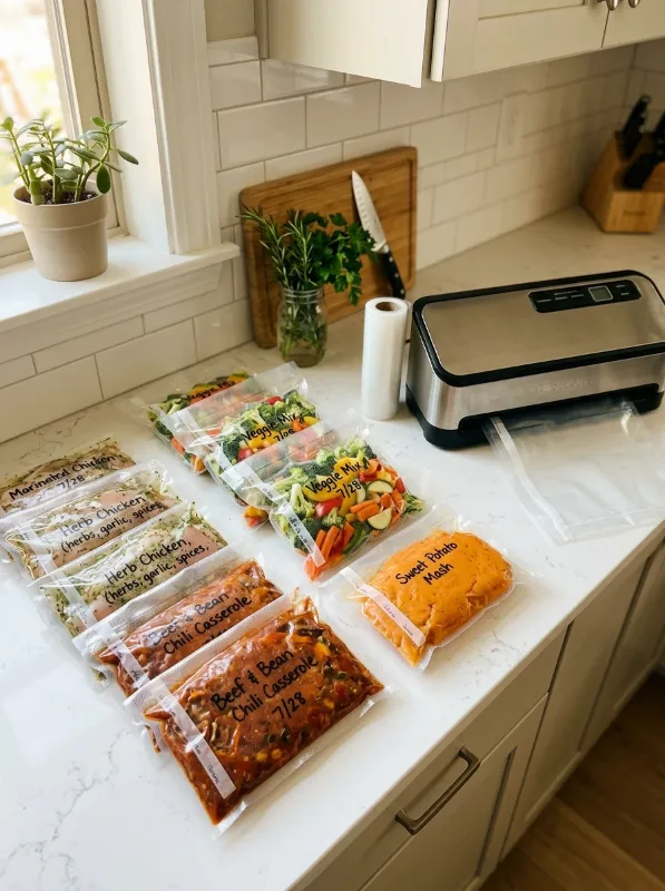 Pro Tips for Vacuum Sealing Freezer Meals