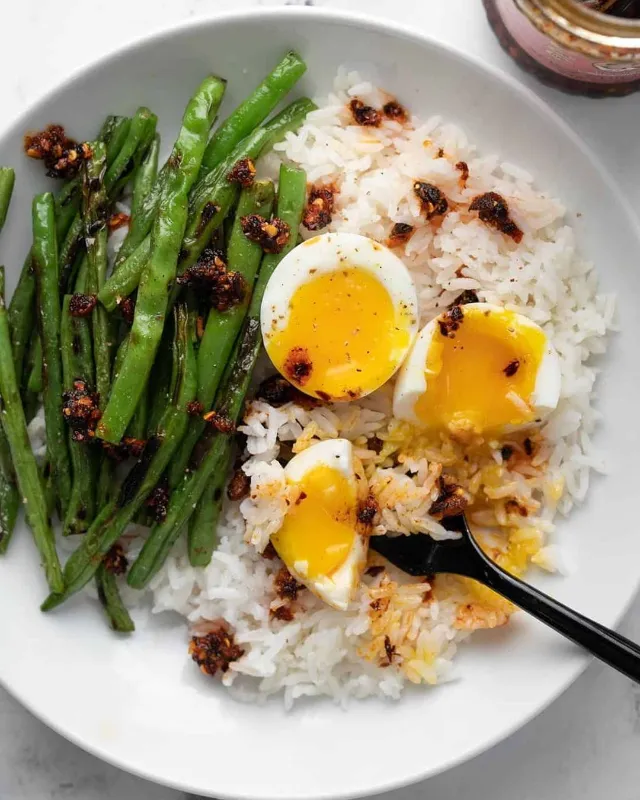 Quick Bean and Rice Bowl