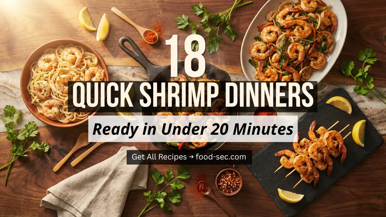 18 Quick Shrimp Dinners Ready in Under 20 Minutes You Need to Try Tonight