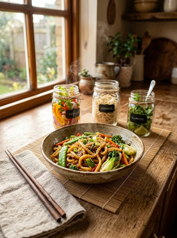 Quick Stir-Fry: Give Your Pasta an Asian-Inspired Twist