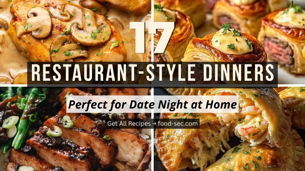 17 Restaurant-Style Dinners at Home for Date Night