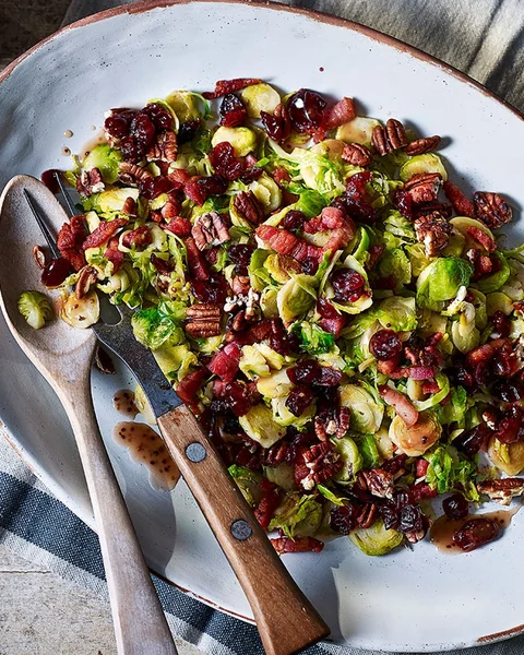 Roasted Brussels Sprouts with Bacon