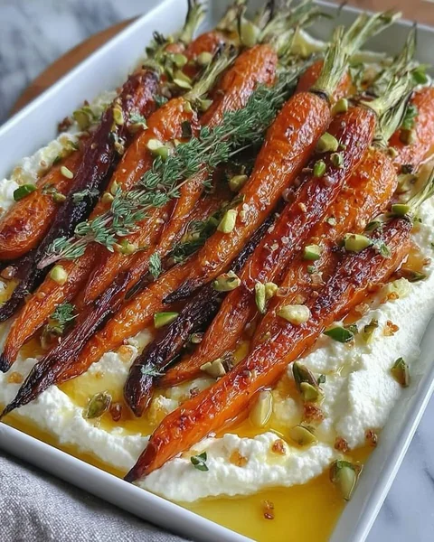 Roasted Carrots with Honey