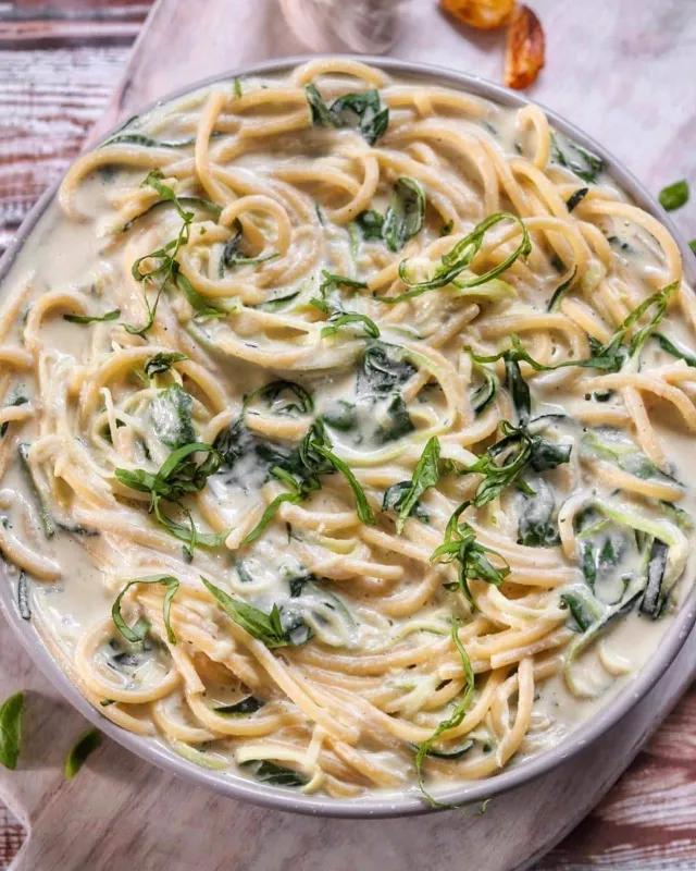 Roasted Garlic Alfredo Marinara