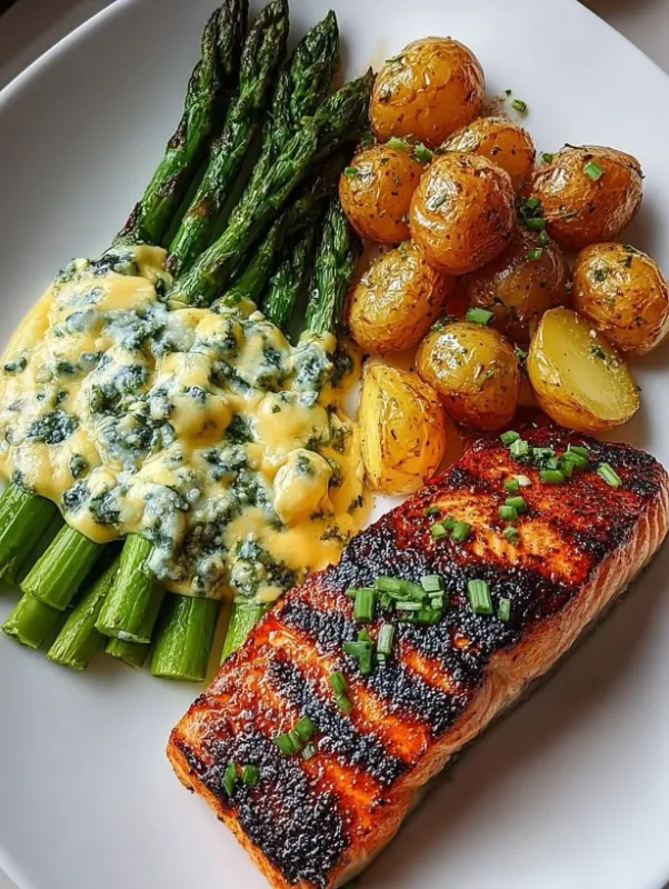Roasted Salmon with Vegetables