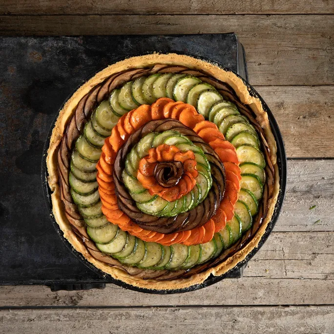 Roasted Vegetable Tart