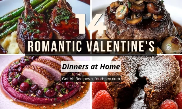 14 Romantic Valentine's Dinners at Home Better Than Any Restaurant