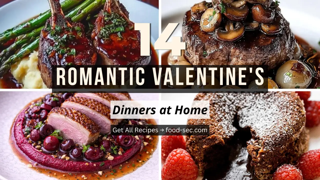 14 Romantic Valentine's Dinners at Home Better Than Any Restaurant