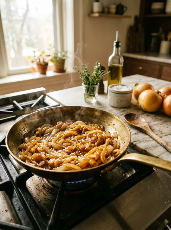 Rushing the Onion Cooking Process