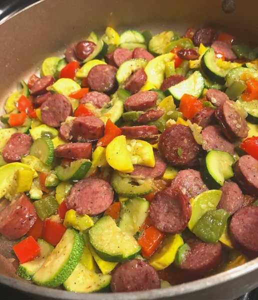 Sausage and Pepper Skillet