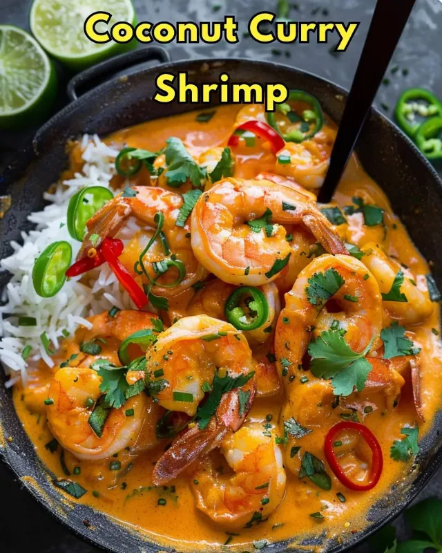 Shrimp and Coconut Curry Soup