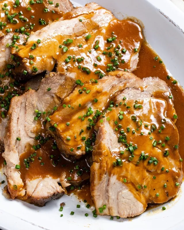 Slow Cooker Pork and Apple Stew