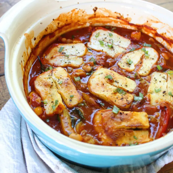 Smoky Bean and Bacon Skillet