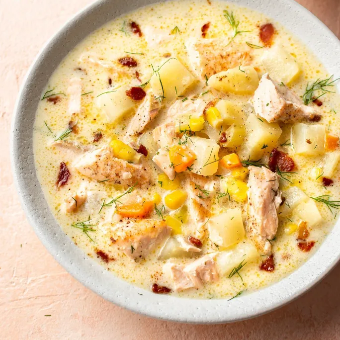 Smoky Salmon Chowder