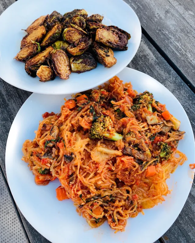 Spaghetti Squash Primavera