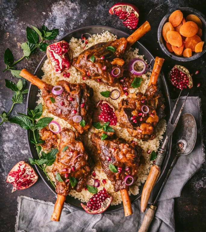 Spiced Lamb Shank Tagine