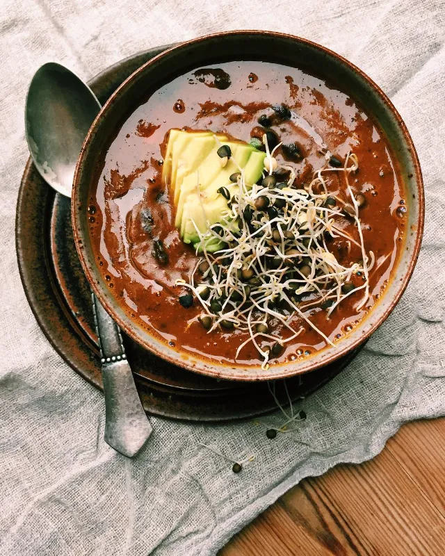 Spicy Black Bean Soup