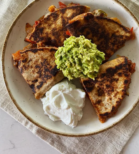 Spicy Black Bean Stuffed Peppers