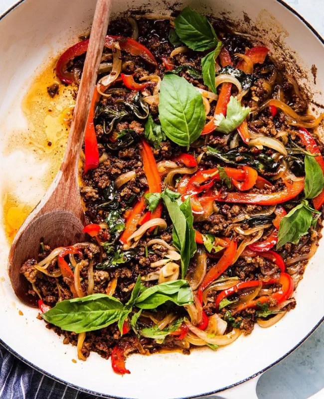 Spicy Thai Basil Beef